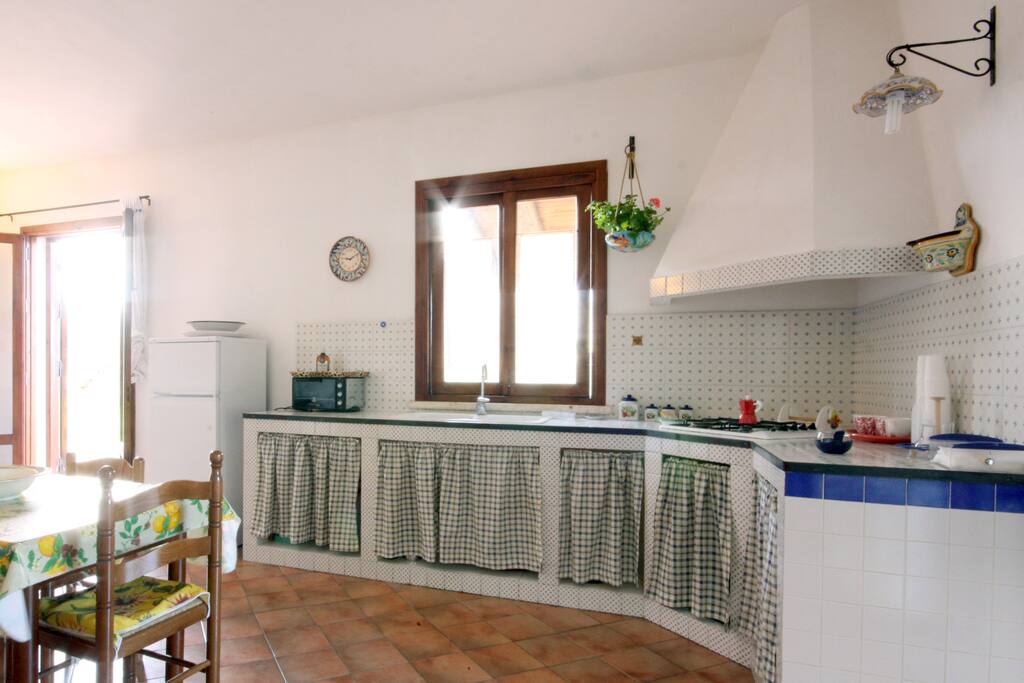Cucina interna in muratura