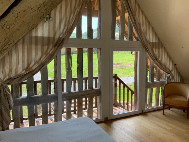 Habitación 4 con balcón.