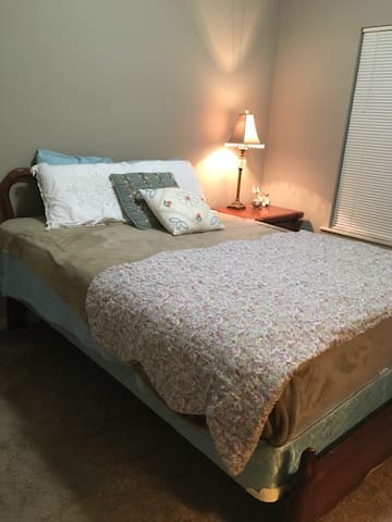 Safe, homey and relaxing place to stay.