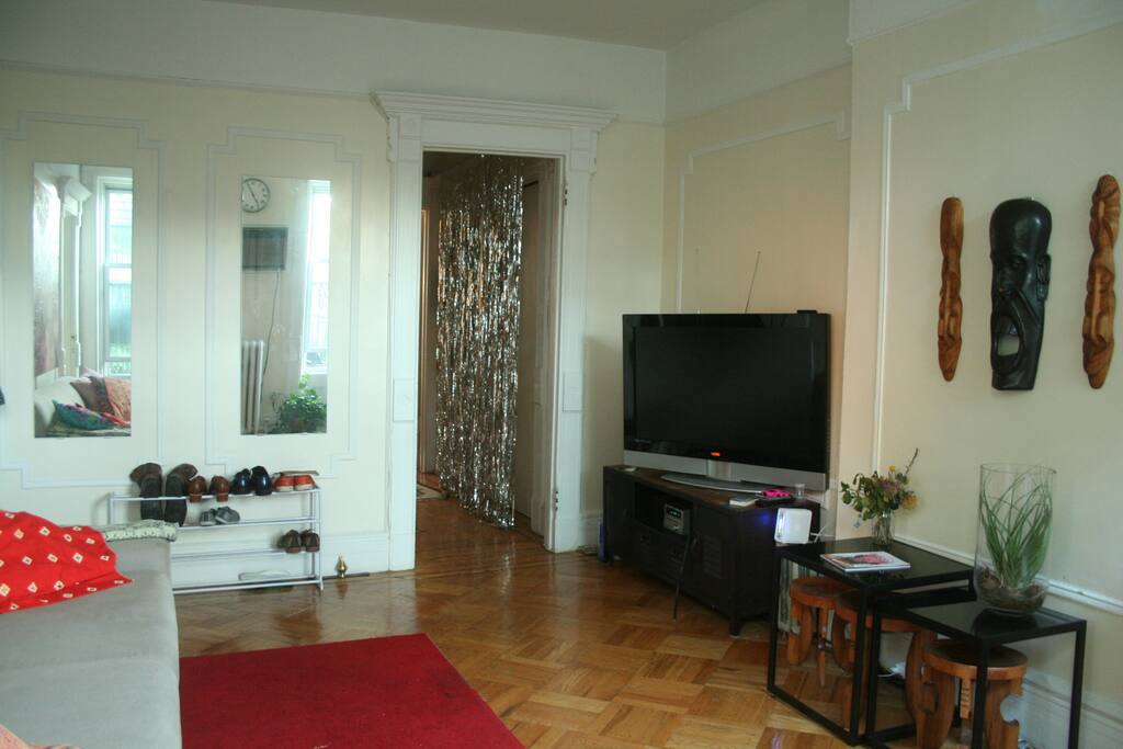 Living room, TV and wifi