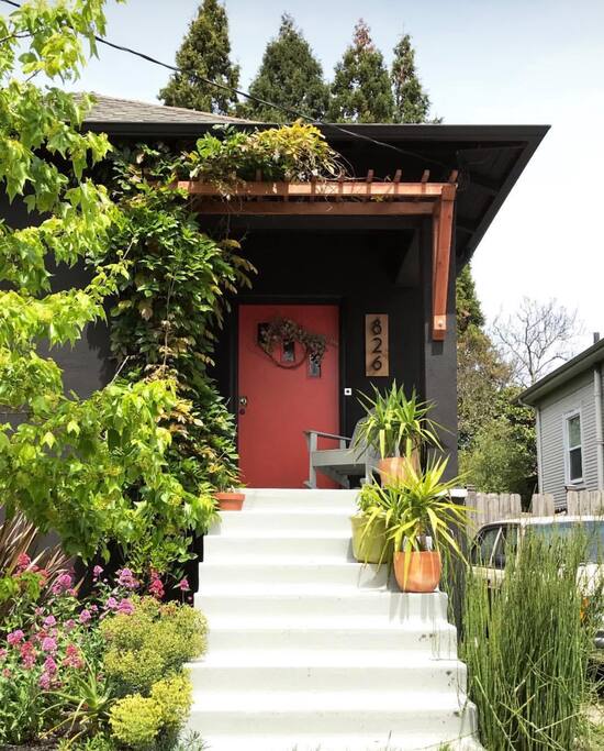 Welcoming entrance