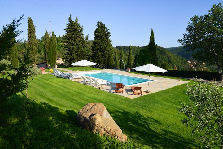 Typical Tuscan country house