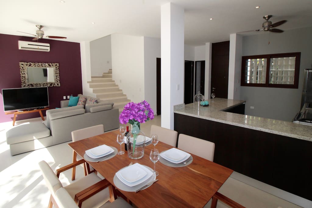 Beautiful dining area