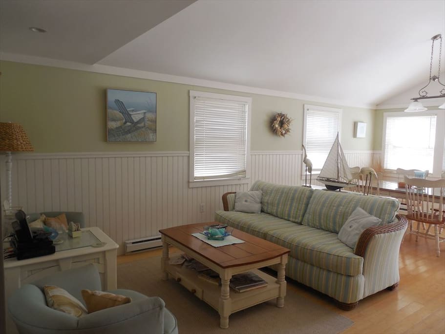 Upstairs living