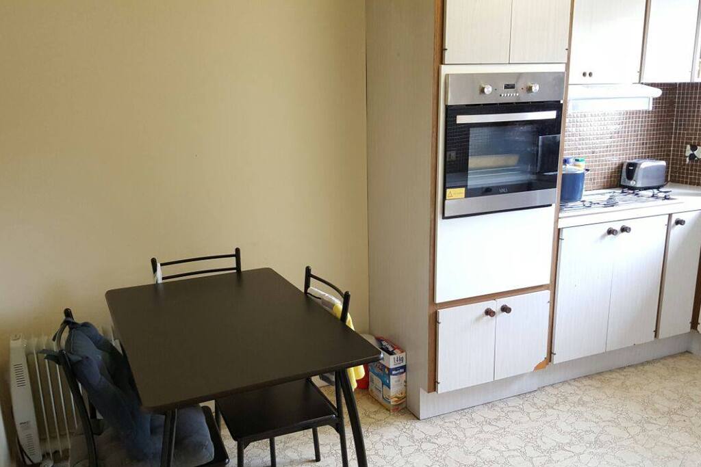 Spacious Kitchen with dining area