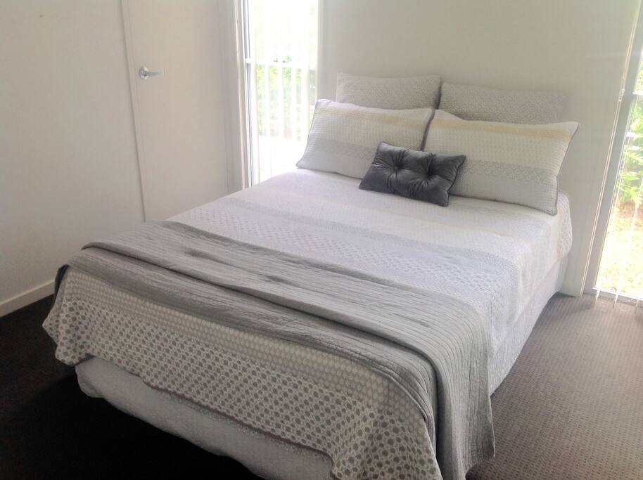 Comfy double bed