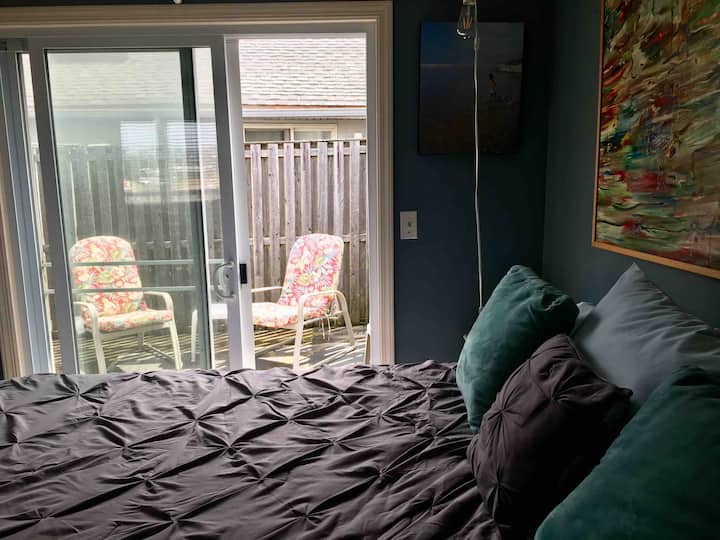 Privát terasz a hálószobán kívül 