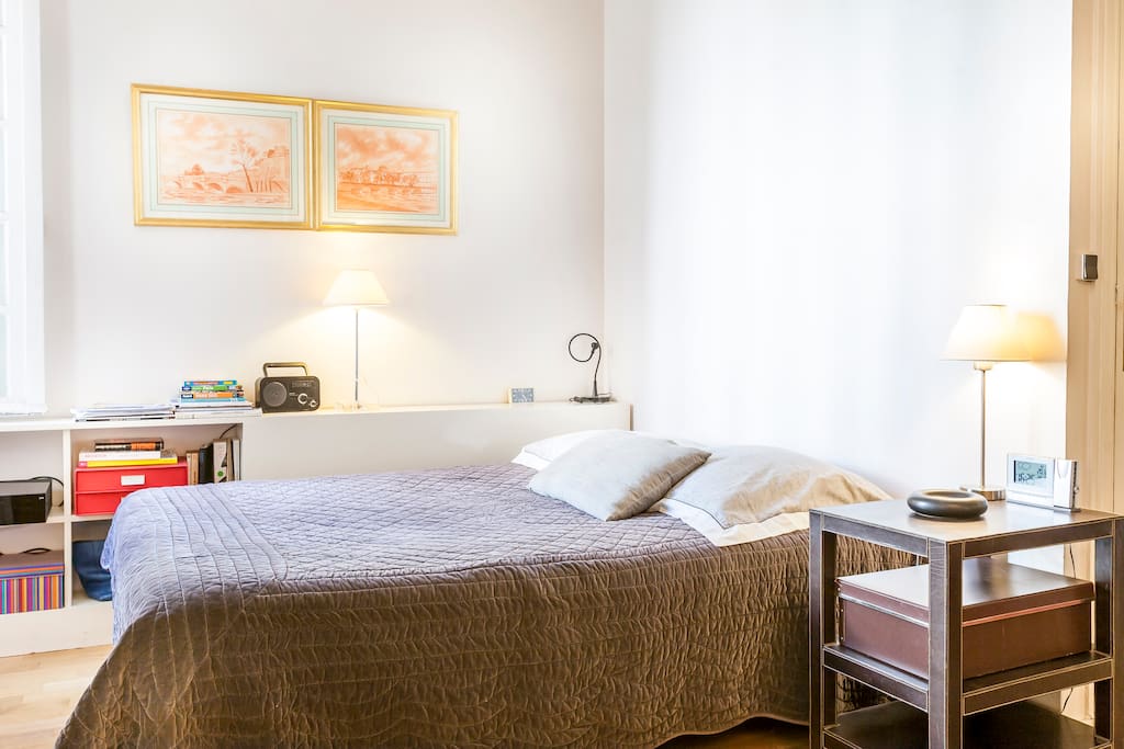 Bed with a good mattress