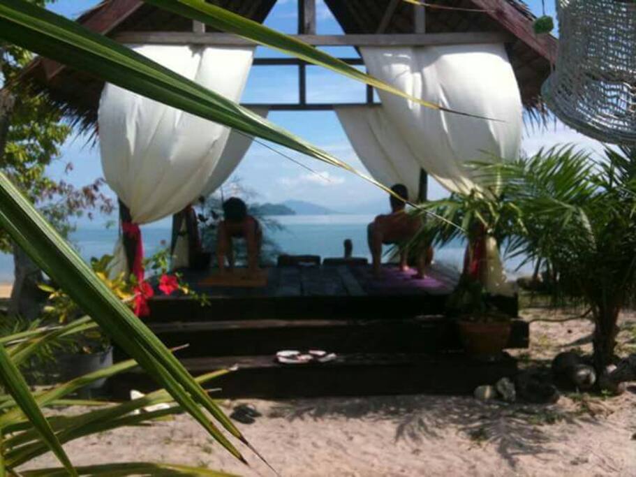 yoga deck