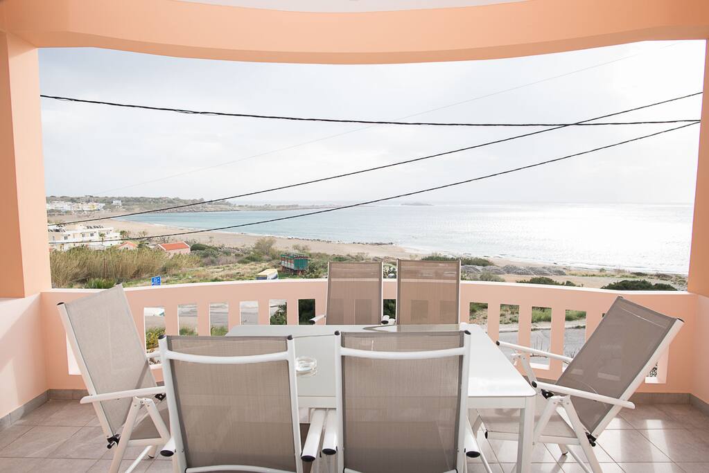 balcony sea view