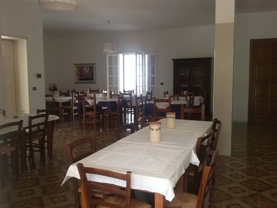 la sala colazioni