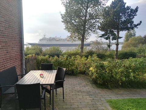 The beach crab Inselmaedchen Harriersand