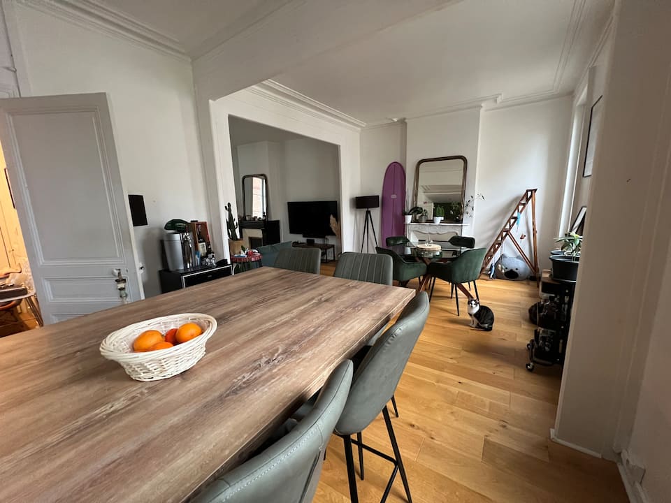 Grand appartement vue théâtre
