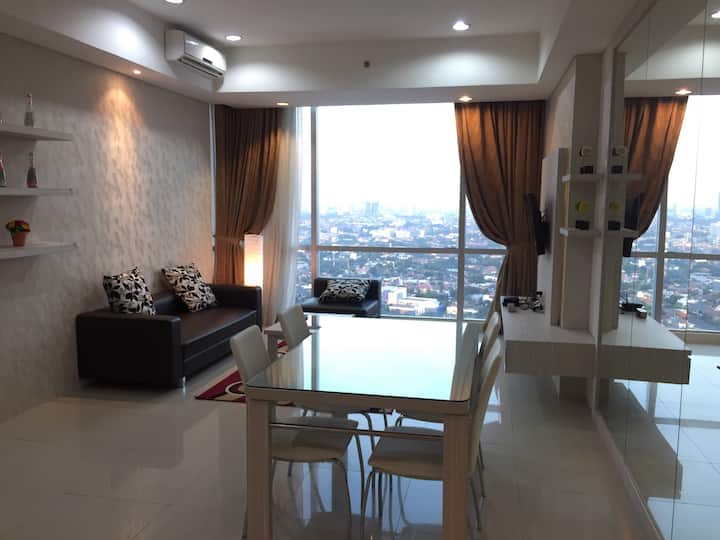 Modern 3BR Apt in Kemang, Jakarta