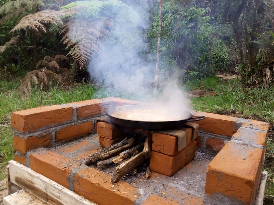 Te apetece cocinar? disfruta de nuestra barbacoa en un entorno natural único y muy tranquilo. Si prefieres, cocinamos para ti.