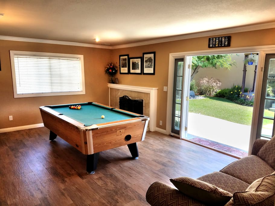 Pool Table for your enjoyment!