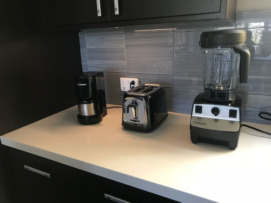 Kitchen equipped with most appliances