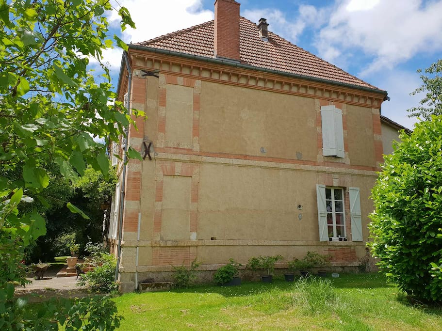vue de la maison