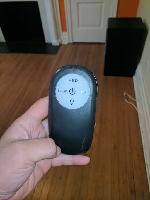 New Fan , remote controlled.