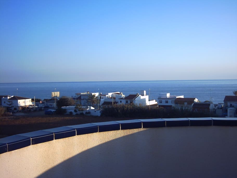 wunderschöner Meerblick von der Terrasse
