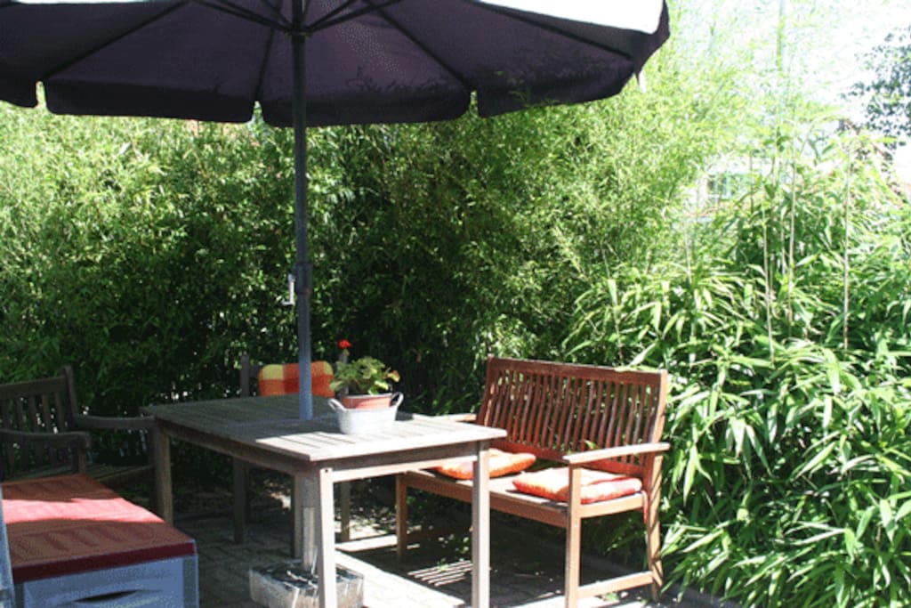 het terras