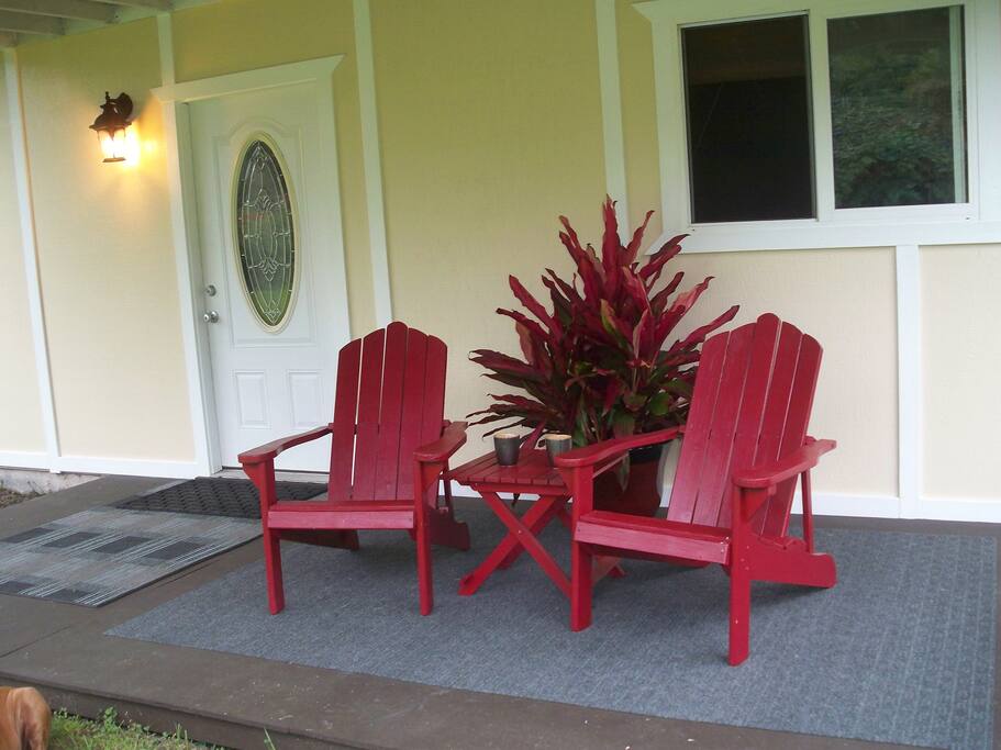 The perfect spot for morning coffee