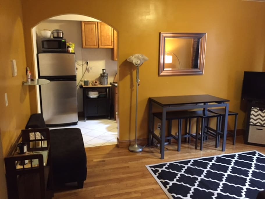 Common Area and partial kitchen.