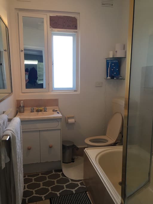 Bathroom. All amentities are older but functional =)