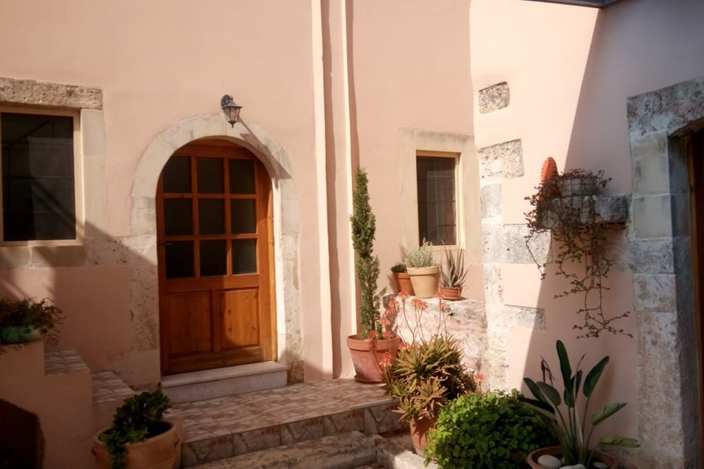 Main entrance of the house