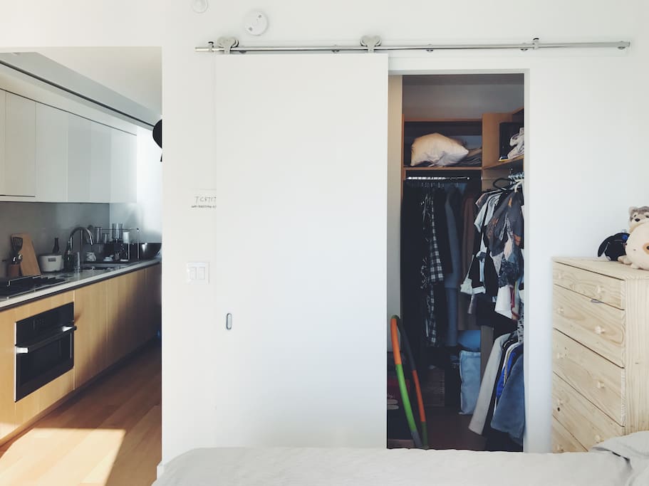 Walk-in closet (will be empty when you move in)