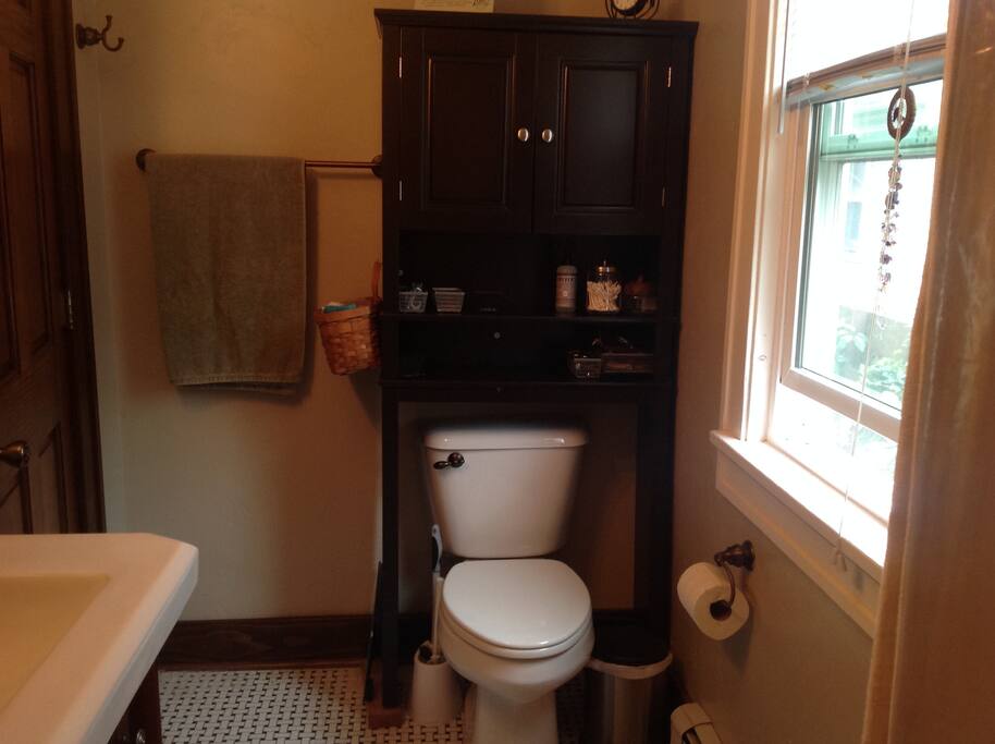 Bathroom view from shower