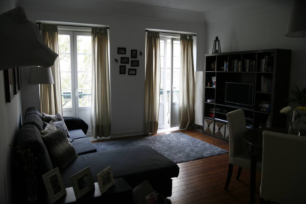 Our huge and confortable living room!