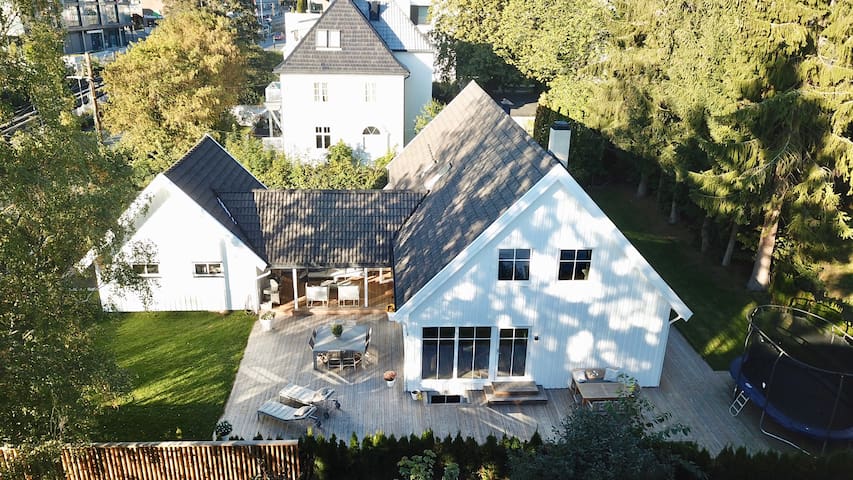 Fantastisk villa med sentral beliggende i Oslo