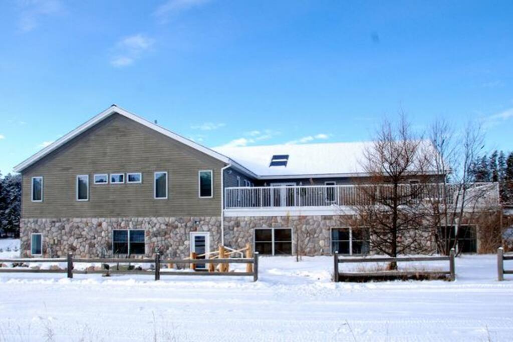 Winter is Coming .....Plenty of Parking for Snowmobiles