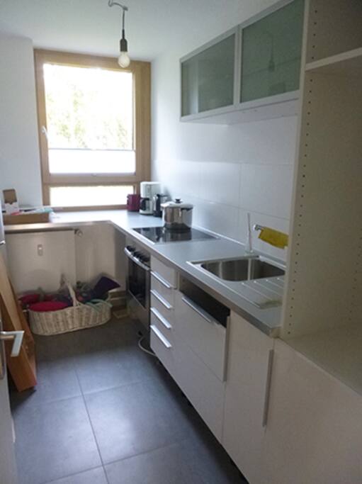 ...and a small kitchen (not ready on these picts, we will provide it with kitchen -equipement till October....