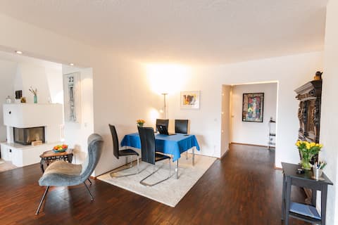Successful Airbnb property: Stylish and cozy apartment, quiet and central in Karlsruhe