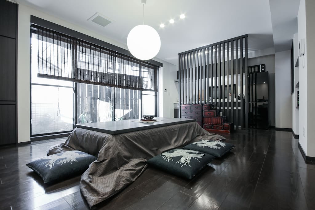 Living with real Kotatsu