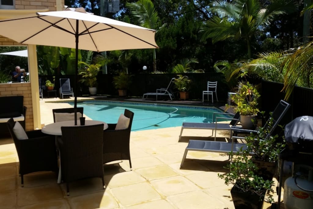 Pool adjoining Studio