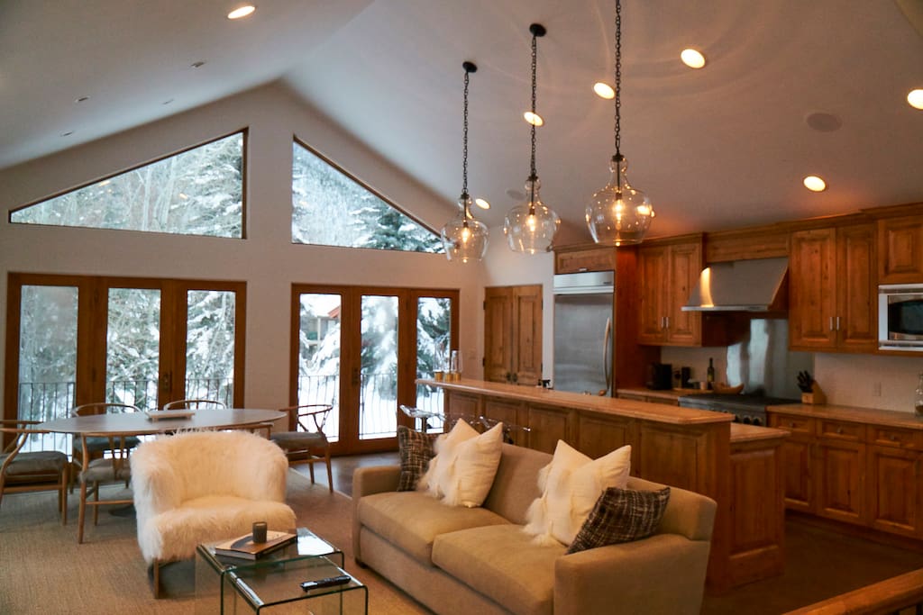 Living Room and Kitchen