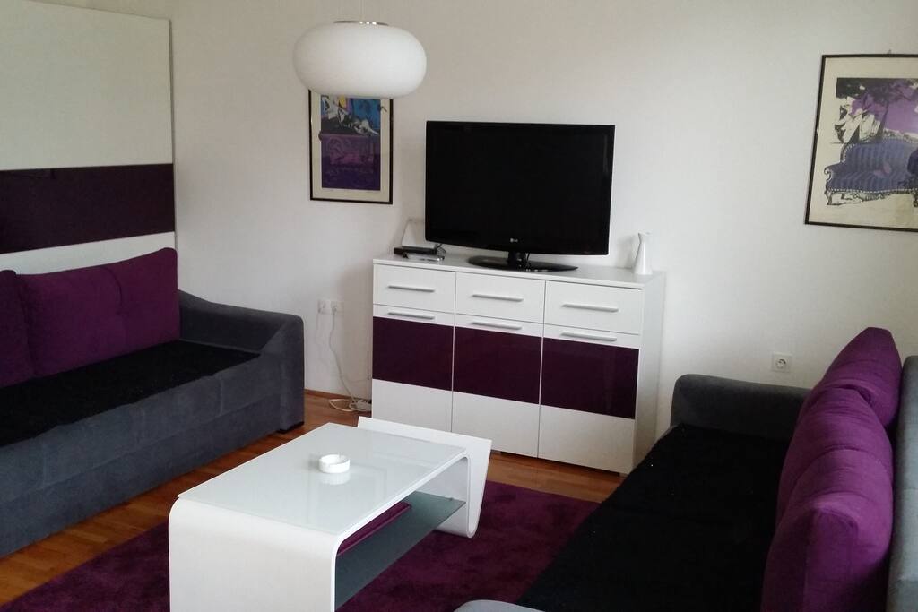 Living room with two couches