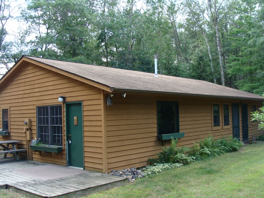 Front of the cabin