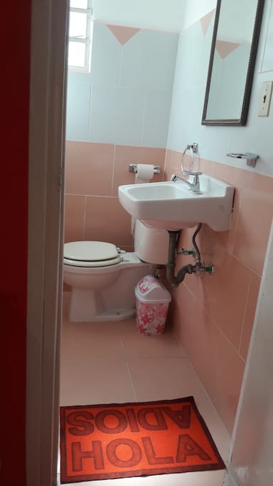 Baño de la habitacion
