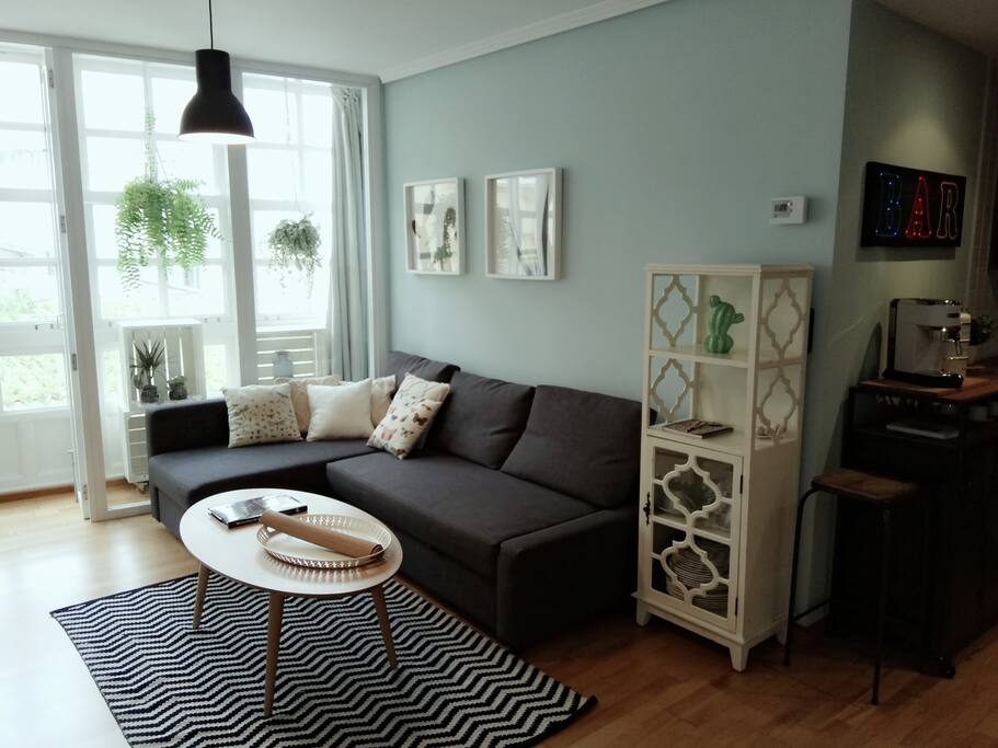 Sofá convertible en cama de 140 cms