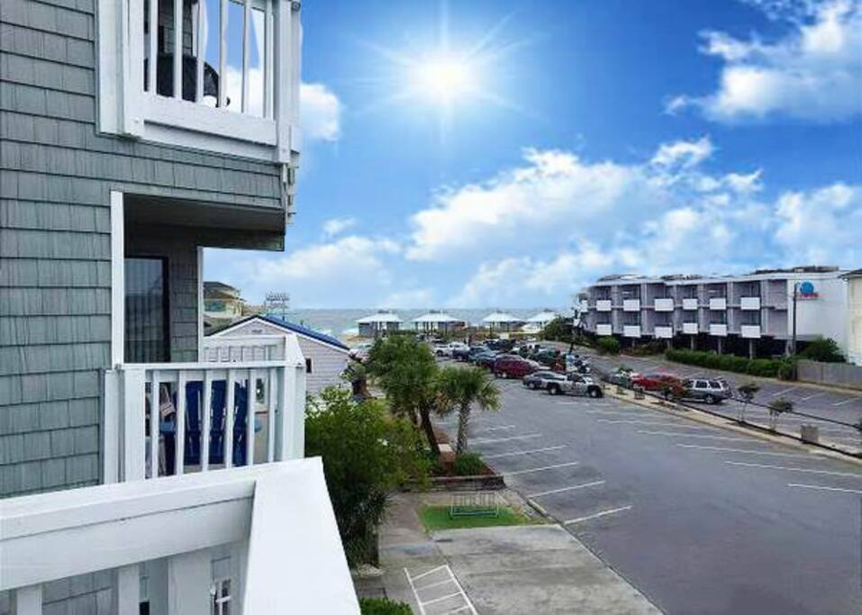 View from balcony