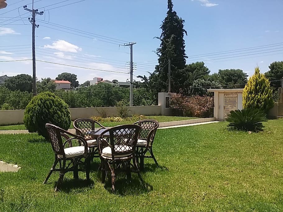 Huge garden