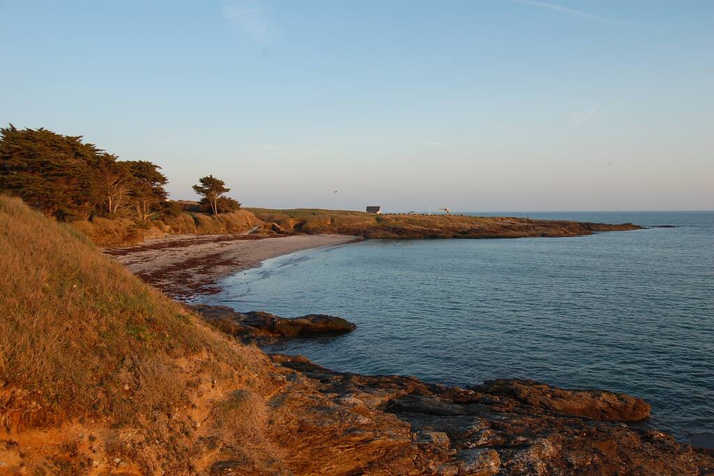 Plage située à 500 m