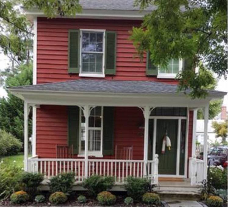 Sit on the front porch rockers with coffee (or wine) watching the townsfolk walk by while listening to the church bells to tell time.