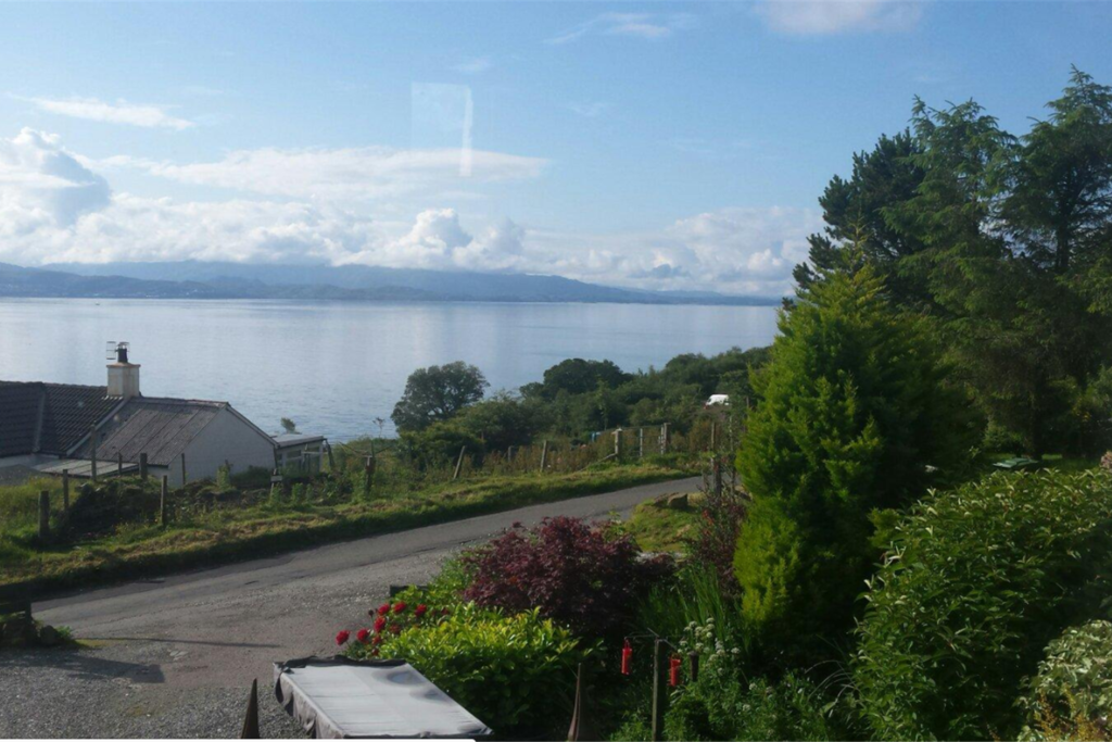 View out to sea from Homeleigh