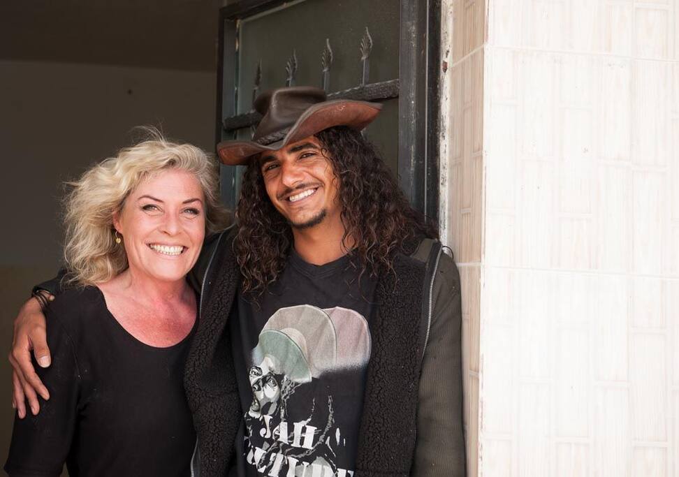 Tine and Yaser welcome you. Come as a guest and leave as a friend.