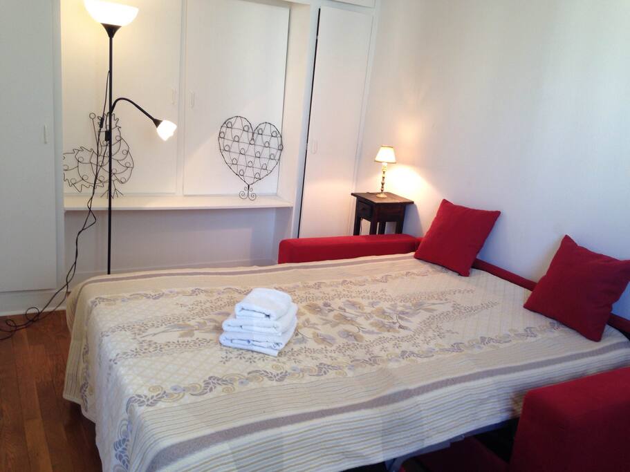 New and comfortable double sofa-bed